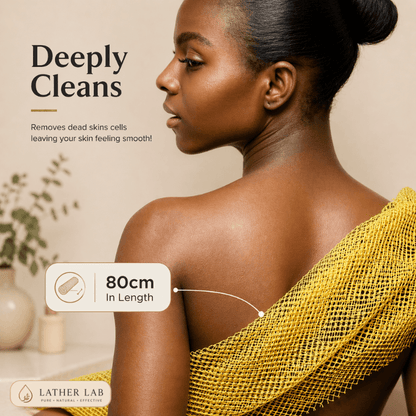 Lather Lab™ Premium African Net Sponge