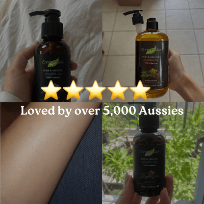 Lather Lab™ Hydrating Jojoba Oil (100% Pure, Cold-Pressed)